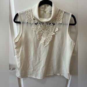 Vintage white/cream blouse